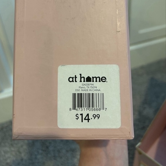 Blush Pink and Gold File Holders, Set of 2 - Picture 3 of 6